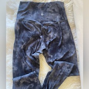 Lululemon Diamond Die Indigo Align Leggings